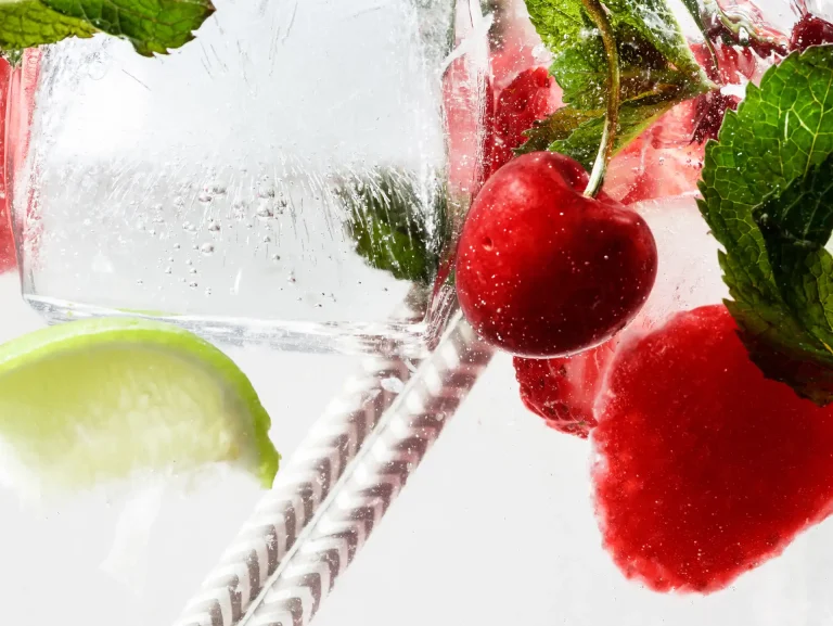 Hielo para fruta fresca cocteles restauración